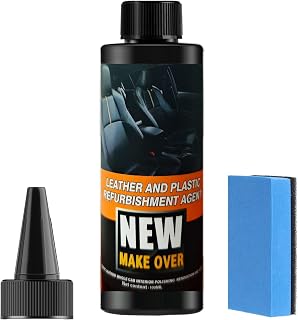 BAGOT Leather and Plastic refurbishment Agent No Flushing Car Interior Cleaning Refurbishment of Old Items Leather Care Agents are Suitable for Automobiles Furniture Leather Shoes Luxury Goods etc