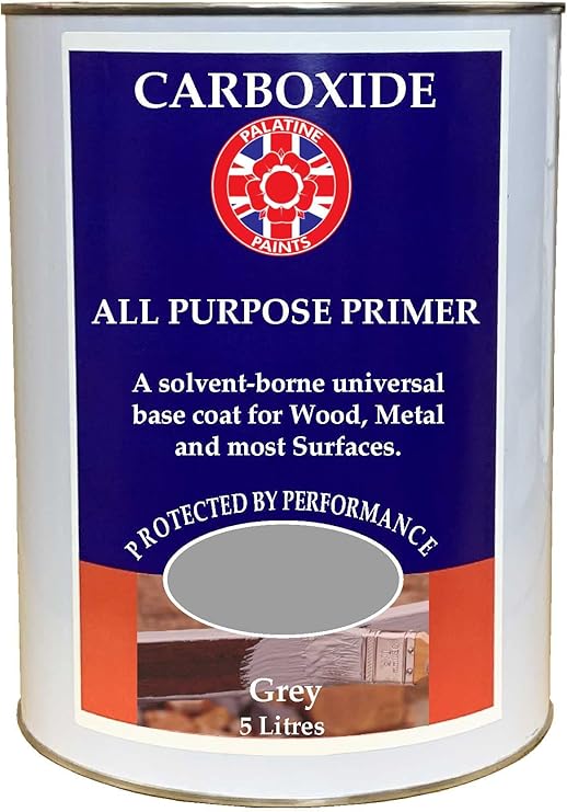 All Purpose Primer Undercoat Oil Based for Wood and Metal, 5Lt Grey
