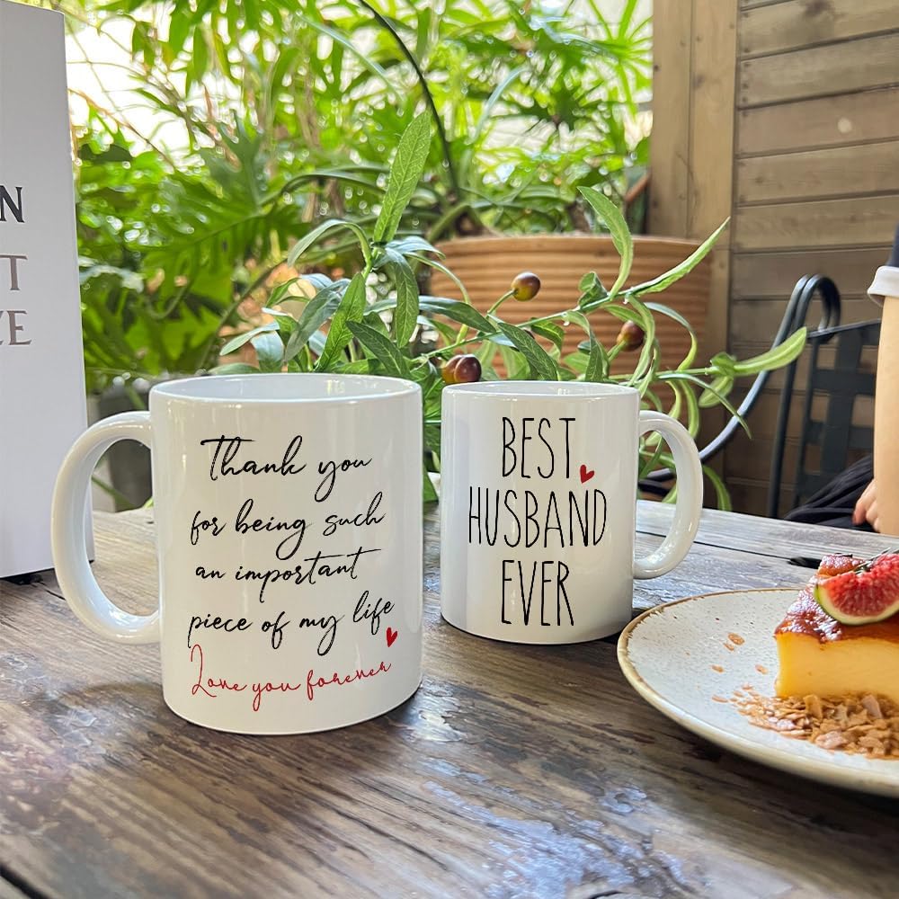 Funny Husband Mug From Wife - Fun Coffee Gift for Birthday - Unique 11Oz Best Hubby Present - Image 3