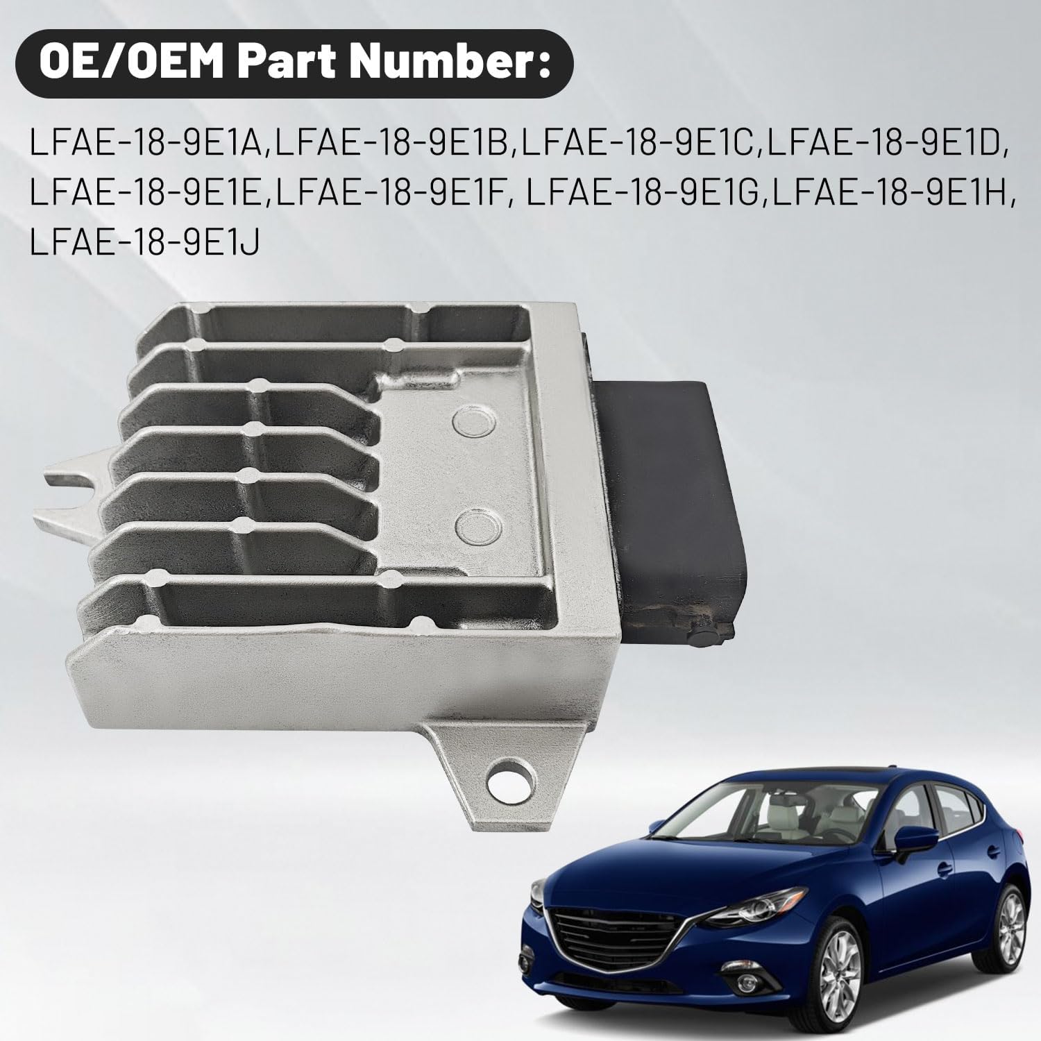 LFAE-18-9E1D Plug N Play Tested Programmed TCM Start With "LFAE" Transmission Control Module Compatible with Mazda 3 2.0L 2.3L 2.5L 2007-2014