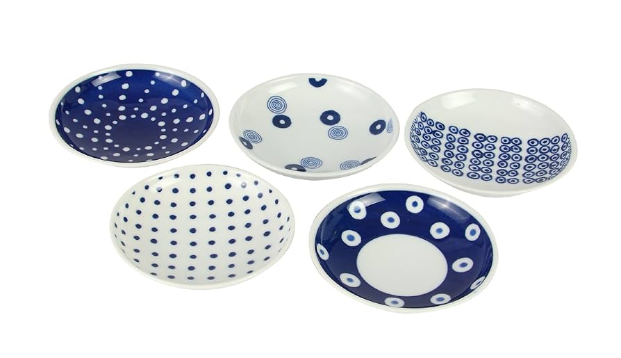 Amazon｜西海陶器 波佐見焼 軽量 小皿 プレート 皿 直径10.5cm 5