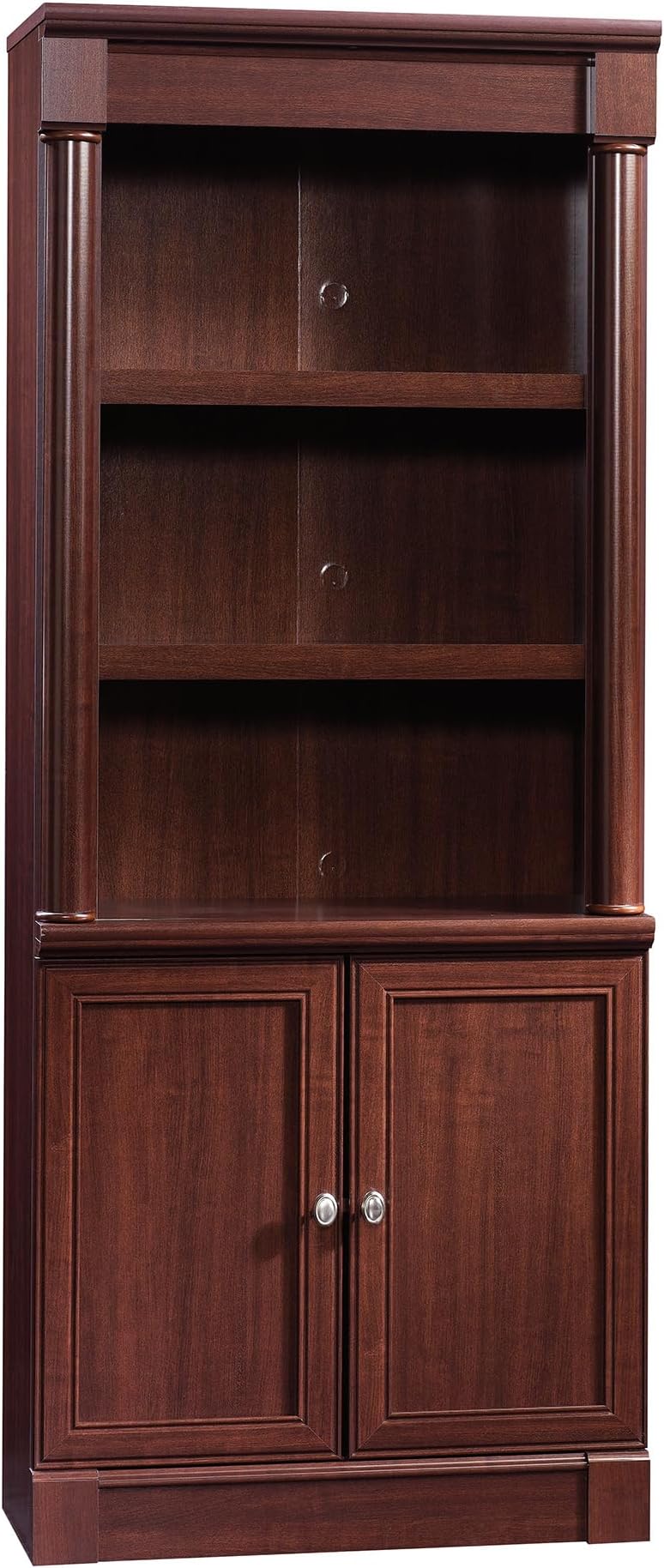 Palladia Library with Doors, Select Cherry finish