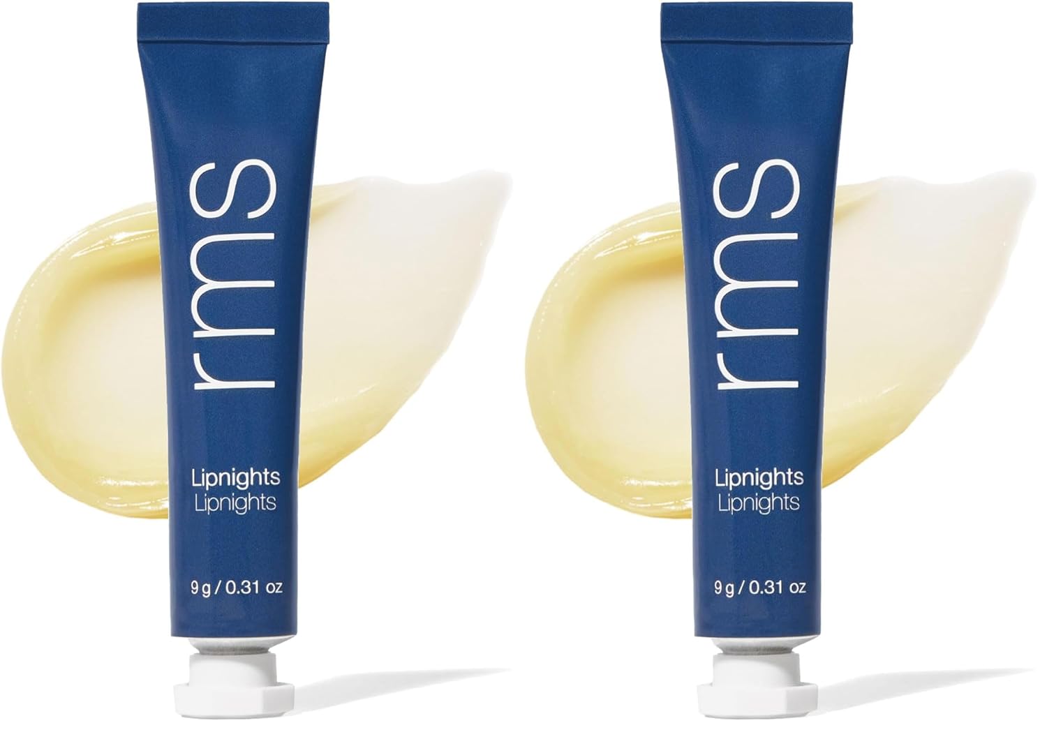 RMS Beauty Liplights Overnight Lip Mask – 24-Hour Intensive Hydrating Lip Balm – Plumping Peptides & Vitamin C Kakadu Plum – Petrolatum-Free Lip Treatment – 0.3 oz