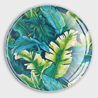 Imán tropical de cristal para nevera, color turquesa, verde lima, verde azulado, azul aguamarina, imanes fuertes para pizarra blanca, gabinetes de oficina, cocina, escuela, lavaplatos, taquillas