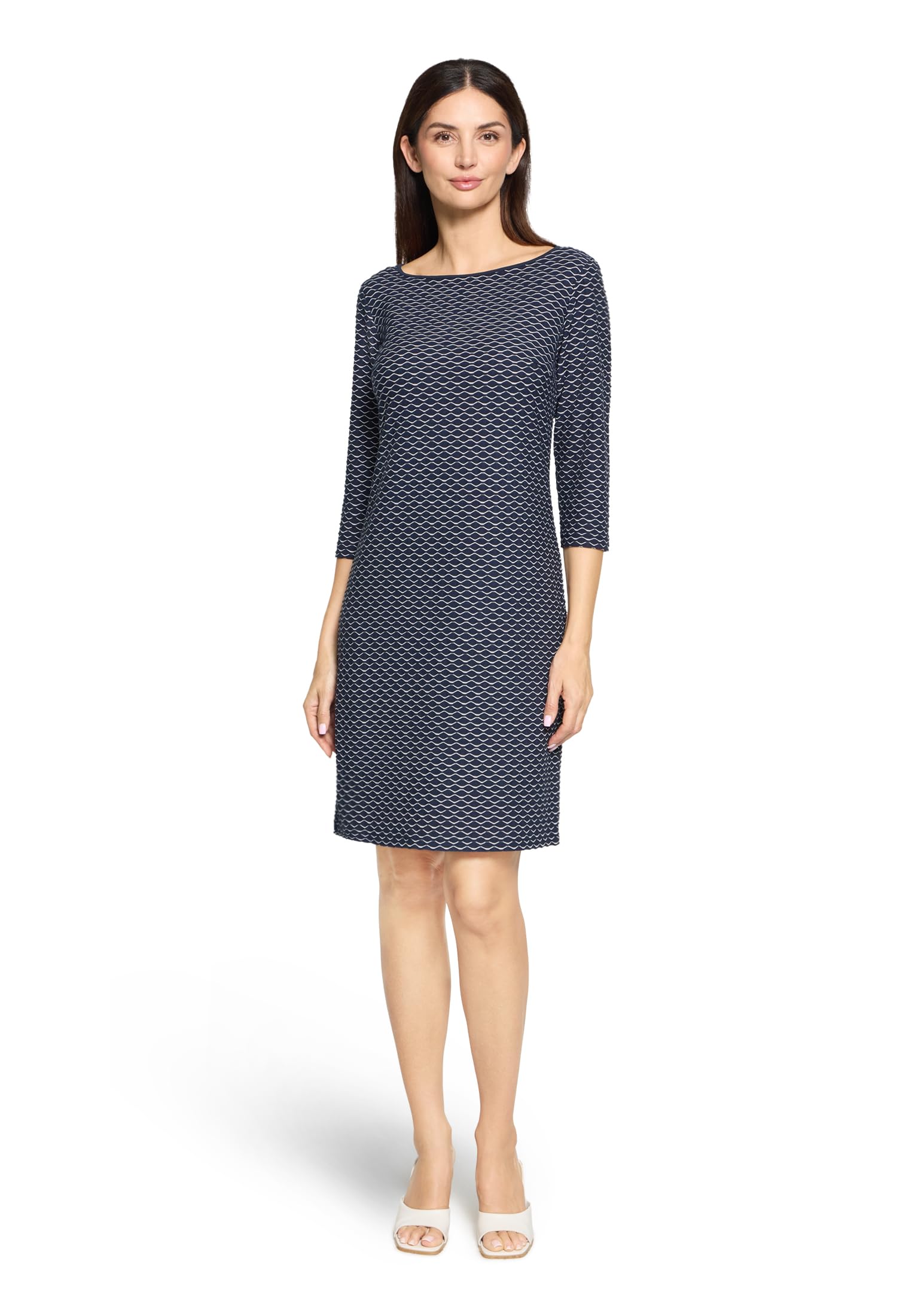 Betty Barclay Damen Etuikleid mit 3/4 Arm