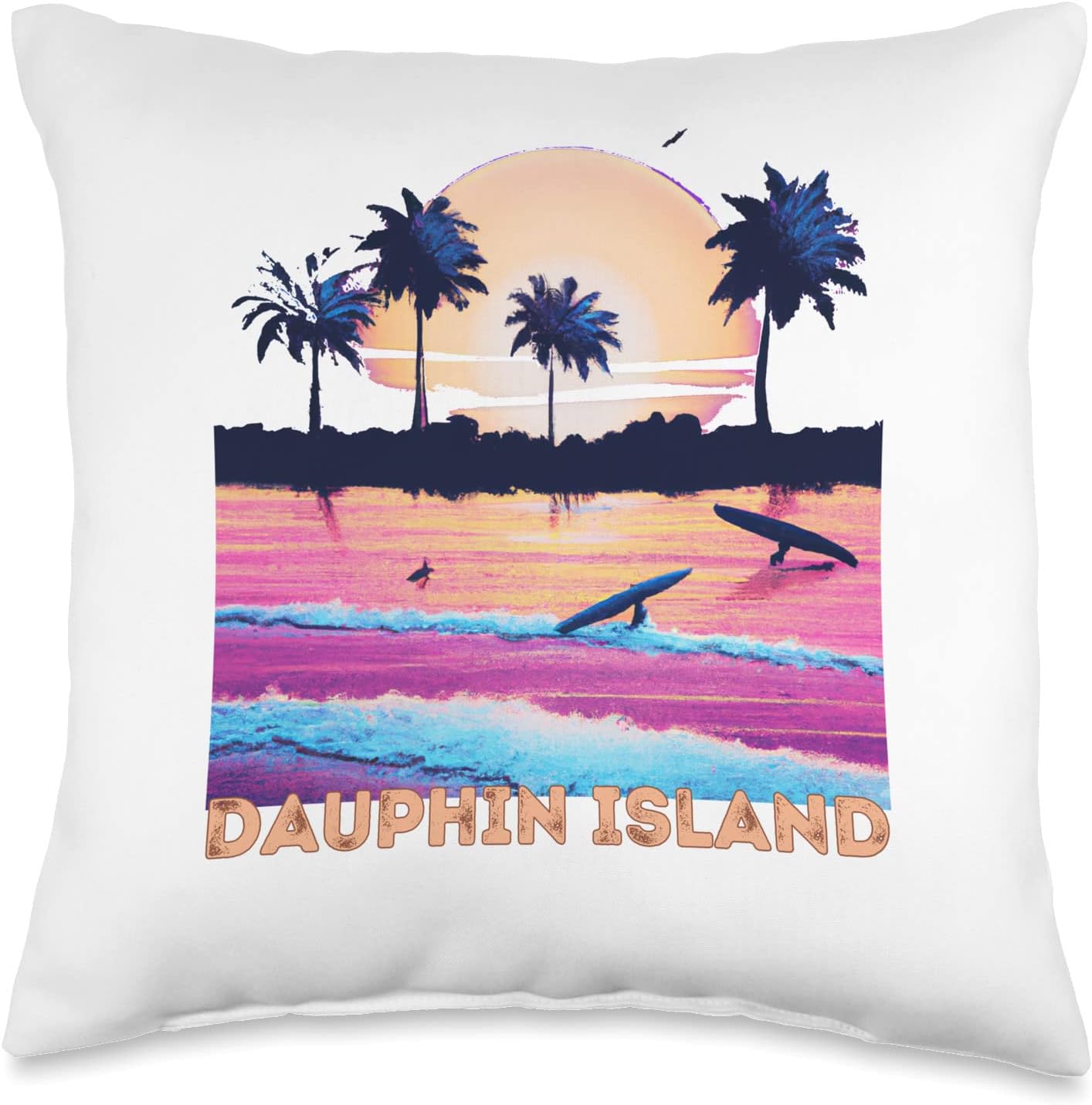 Dauphin Island Retro Beach Accessories Retro Dauphin Island