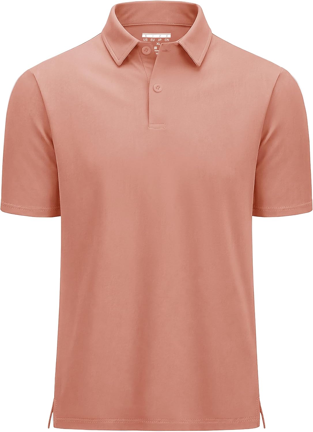 MAGCOMSEN Mens Polo Shirts Short Sleeve UPF 80+ Golf Polos Moisture Wicking Performance Casual Collared Shirt