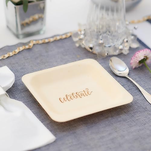 Miniatura 4 de Celebrate StatementWare - Platos desechables para fiestas (paquete de 50)