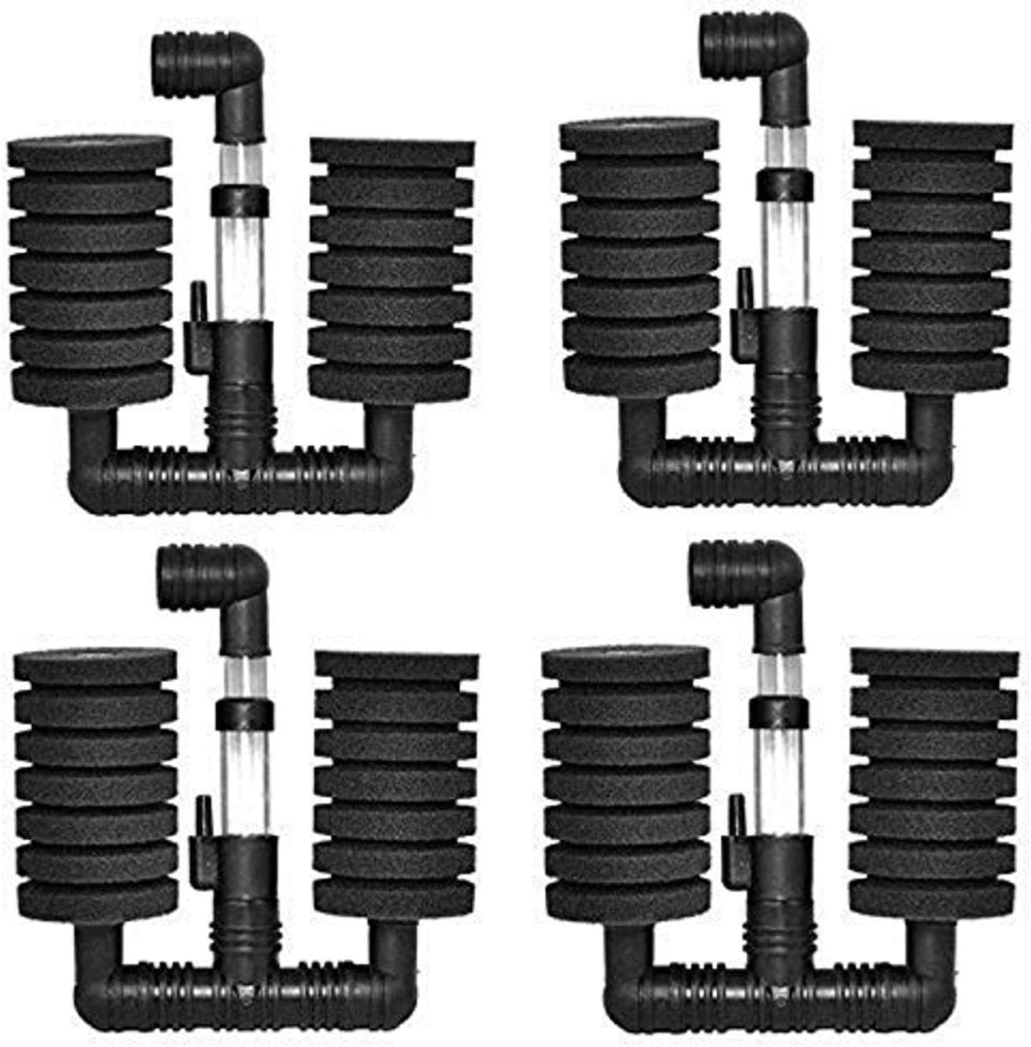 XINYOUXY2831_4pk Air Pump Sponge Filter for Aquarium