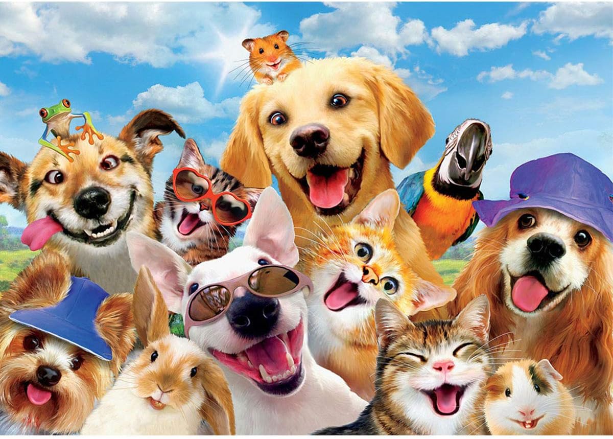 Diamond Painting Kit for Adults,5D Diamond Painting Full Drill Dog Diamond Embroidery Pictures Arts Craft Home Wall Decor 16x12 inch(30x40cm)