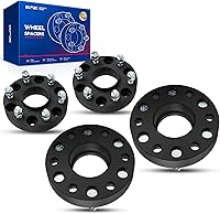 Vista 49 de KAX Espaciadores de rueda 4x4, adaptadores de espaciadores de rueda de 1" con pernos de 1/2" x20, diámetro del cubo de 59 mm, 2 piezas para Xpress