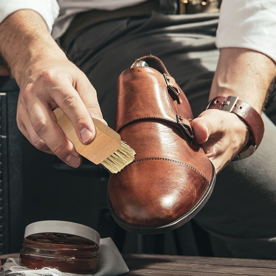 3er Set Schuhpflege-Bürsten - Ideal Für Schuhcreme & Zwischenräume