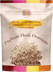 500g Psyllium Premium Husk Ca.Nuts | Linha especial marca Ca.Nuts (500g) (Embalagem pode Variar)