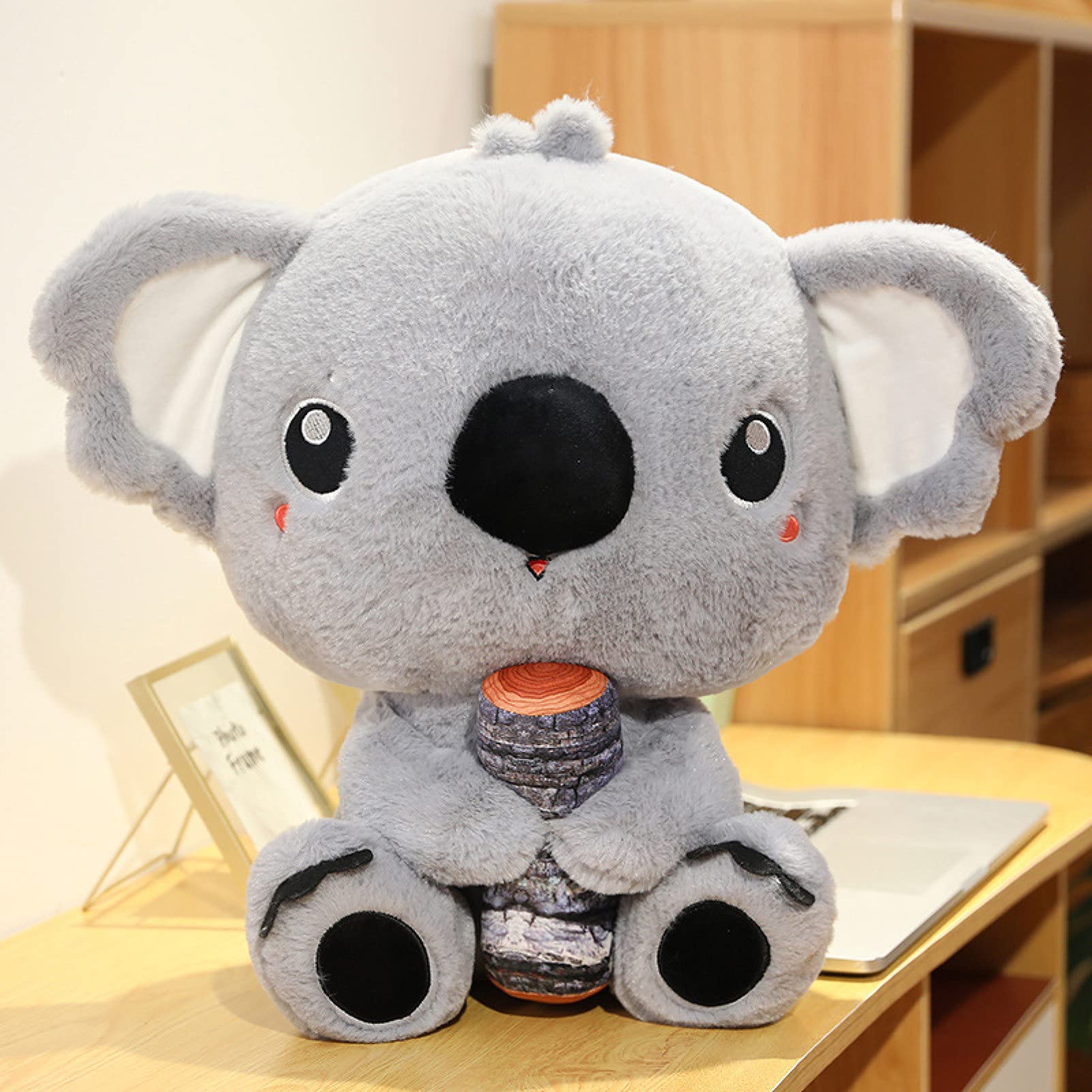 Amazon.co.jp: MMLYY ぬいぐるみ コアラ 特大 もちもち 45cm ふわふわ