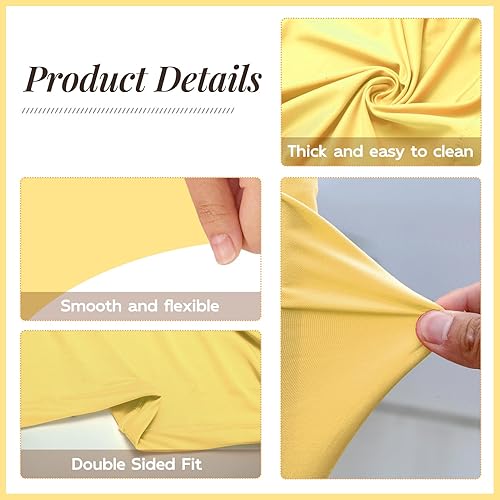 Miniatura 3 de Cubierta de arco de boda para decoración de boda, ceremonia de cumpleaños, fiesta de cumpleaños, baby shower (6 pies, azul)