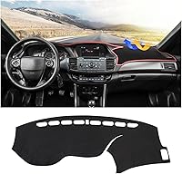 Vista 18 de CARTIST Funda para salpicadero Compatible con Kia Soul 2014-2019 Accesorios Funda para salpicadero Alfombrilla antideslizante y antirreflejos