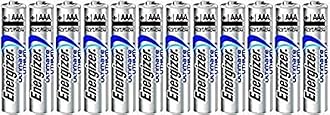 Energizer Ultimate Lithium AAA L92 Size Batteries - 12 Count (Pack of 1) -"Bulk Packaging"