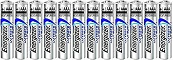 Energizer Ultimate Lithium AAA L92 Size Batteries - 12 Count Pack of 1 -"Bulk Packaging"