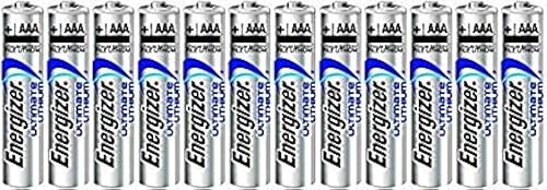 Energizer Ultimate Lithium AAA L92 Size Batteries - 12 Count