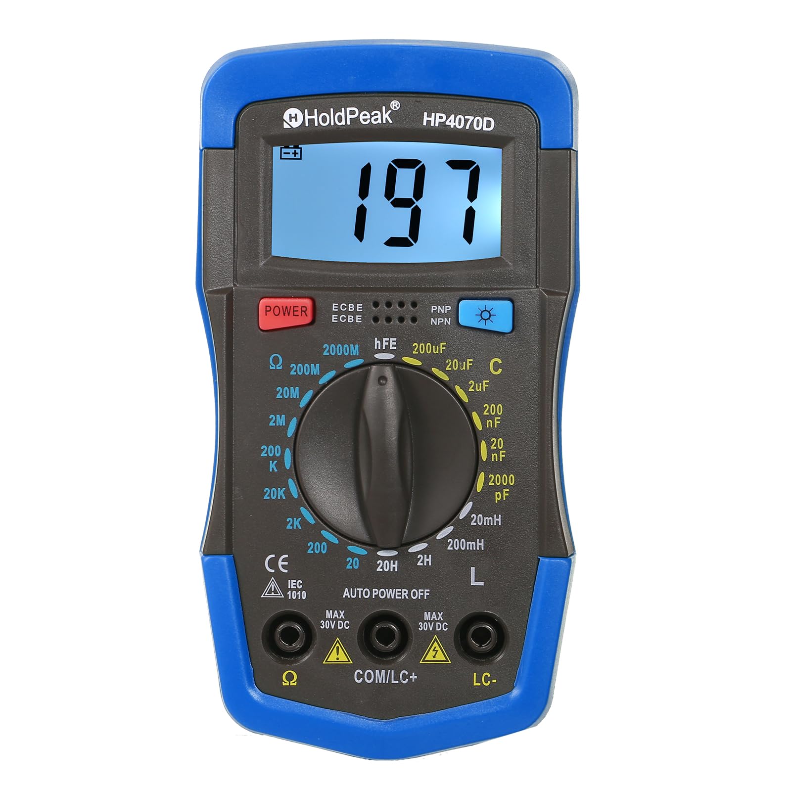 Multimètre numérique HUIOP HP4070D testeur de composant RLC de précision