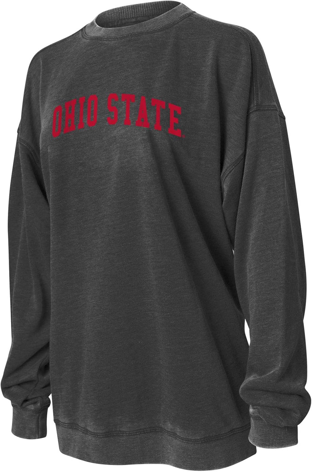 chicka-d NCAA womens Burnout Fleece Pullover - Image 2