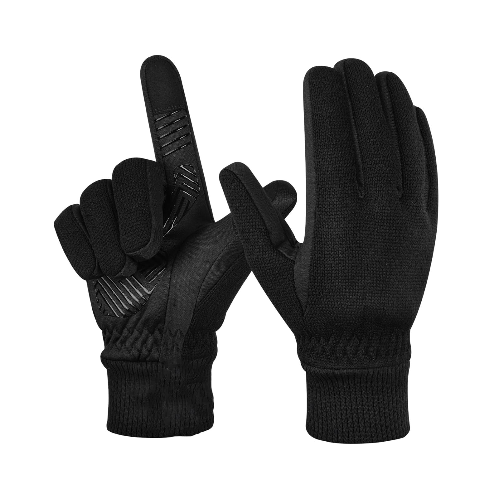 Guanti Invernali Guanti Caldi, Guanto Antiscivolo Touchscreen Guanti da Ciclismo per Bici per Guida, Sci, Corsa, Moto/Palestra