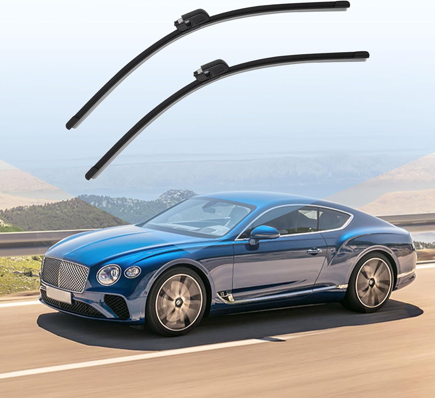FZJDSD 1 Set Windshield Wiper Blade Compatible with Bentley Continental
