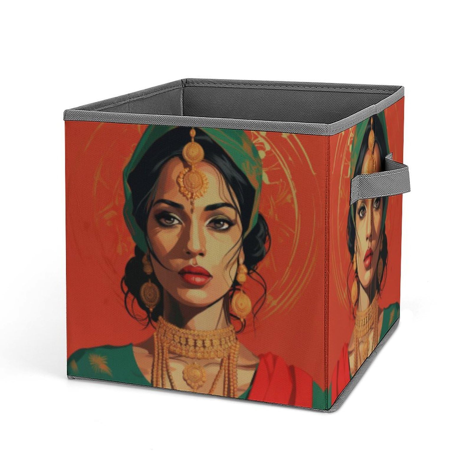 Bacs de rangement pour vêtements au motif indien pour sublimer votre chambre