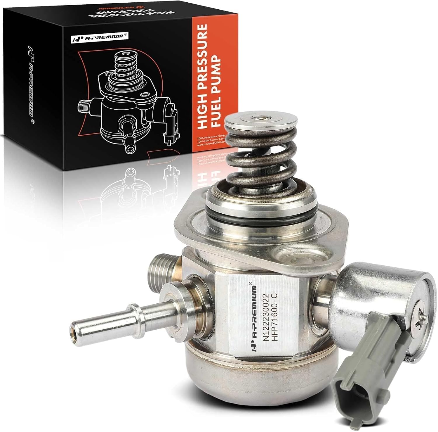 A-Premium Direct Injection High Pressure Fuel Pump Compatible with Hyundai Sonata, Santa Fe Sport, Tucson & Kia Optima, 2014-2016, Replace# 0261520147, 353202G740