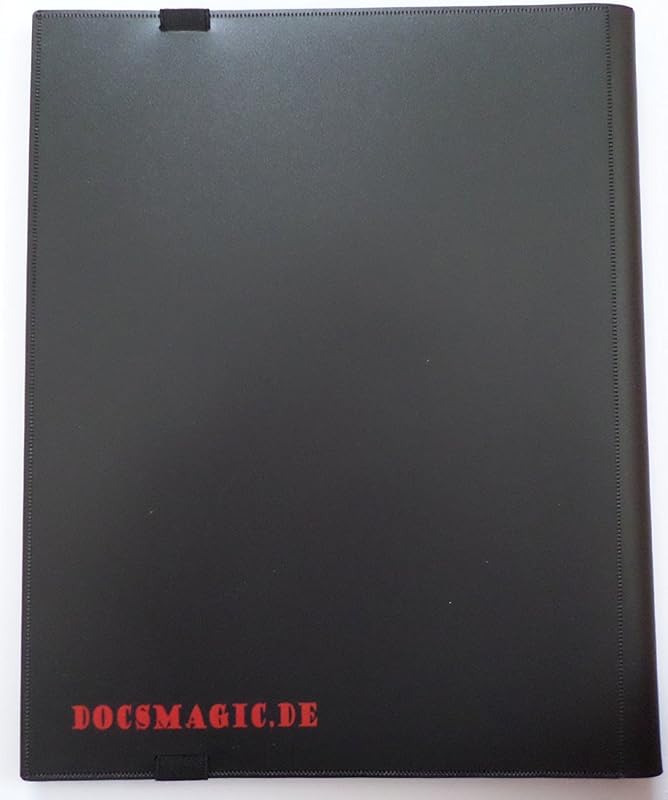 docsmagic.de PRO-Player Album Black - 360 Card Binder - MTG - PKM - YGO