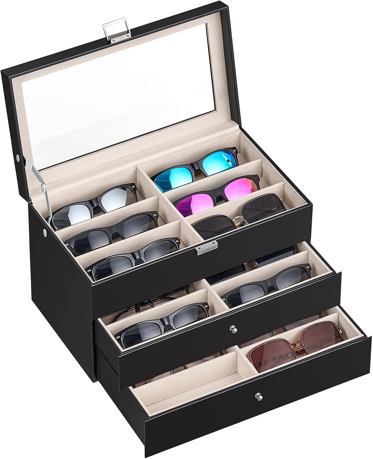 habgp Sunglasses Organizer with...