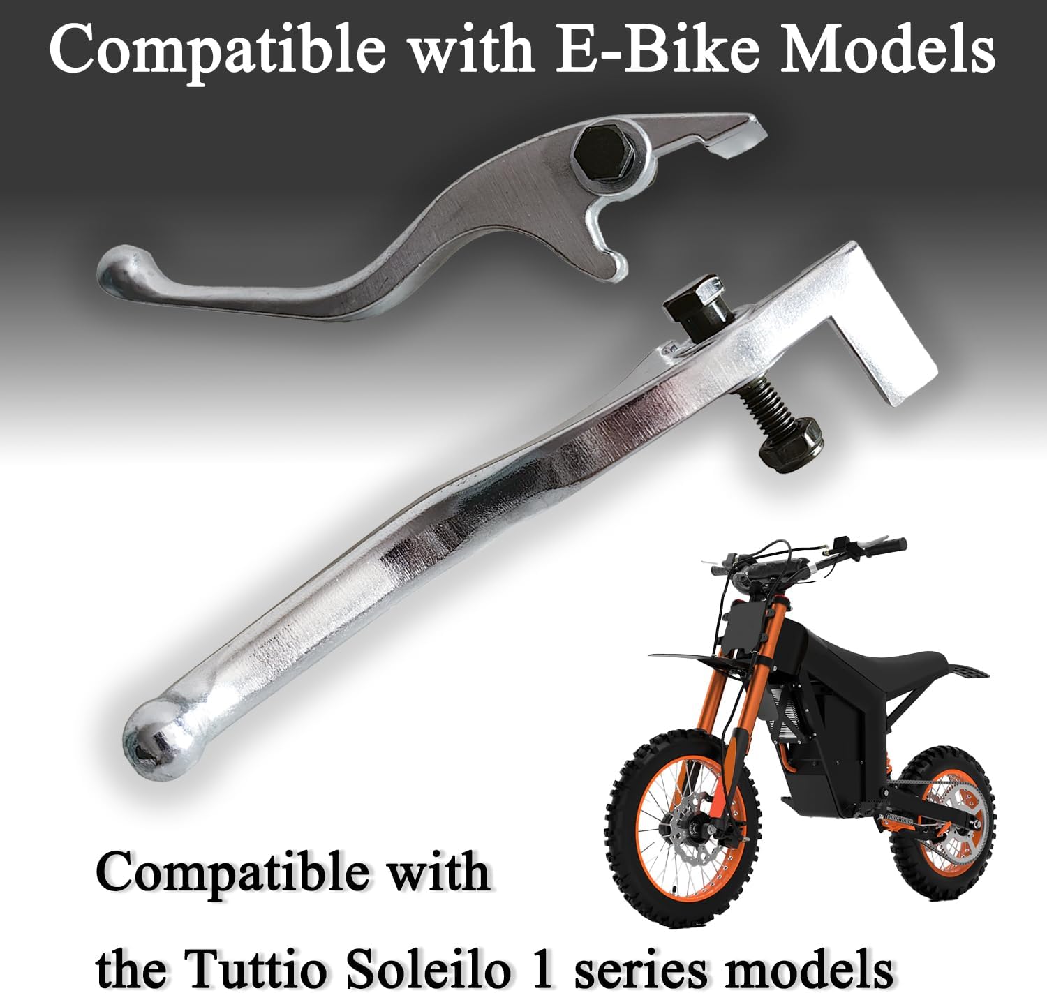 Aluminum Alloy Dirt Ebike Brake Levers,Left & Right Hand Replacement Parts Compatible with Tutti Soleil 01 Ebike