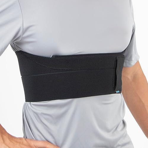 Vive Broken Rib Brace para mujeres y hombres - Cinturón de soporte para costillas fracturadas, agrietadas, rotas o magulladas - Envoltura de
