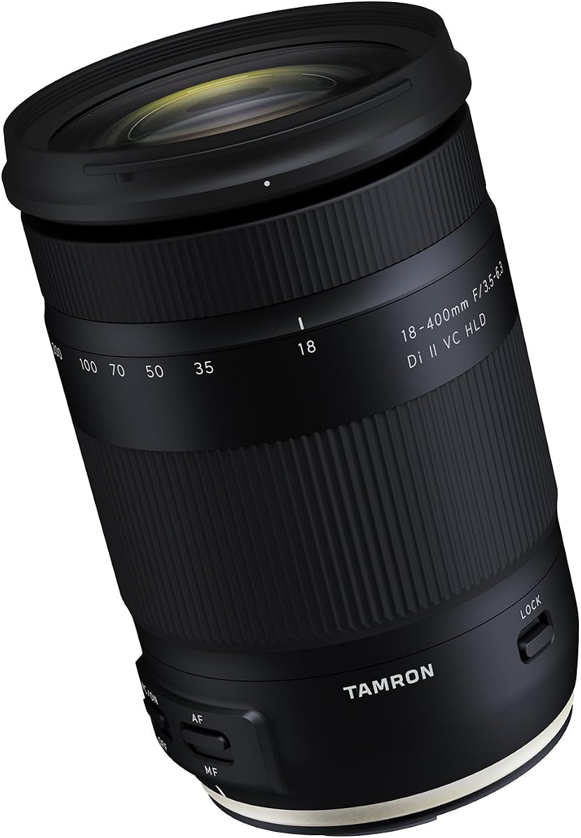 Tamron 18-400mm F/3.5-6.3 DI-II VC HLD All-In-One Zoom For Canon APS-C Digital SLR Cameras (Renewed)