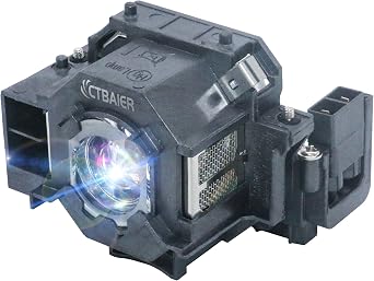 CTBAIER ELP42 for EPSON ELPLP42 powerLite Home Cinema EMP-X56 280 400 400W 822 822H 83 83C 83H 400WE 822P 83E 410W 410W 83HE 410WE EX9 83+ V13H010L42 Replacement Projector Lamp Bulb
