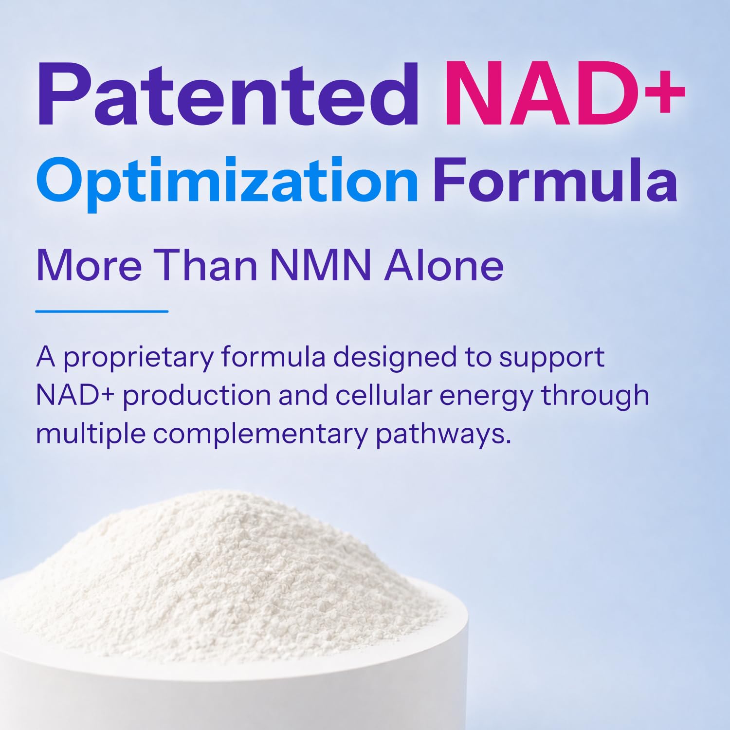 Jinfiniti Vitality↑® NAD+ Booster Supplement Powder - Patented Formula 62g — Amazon image 3