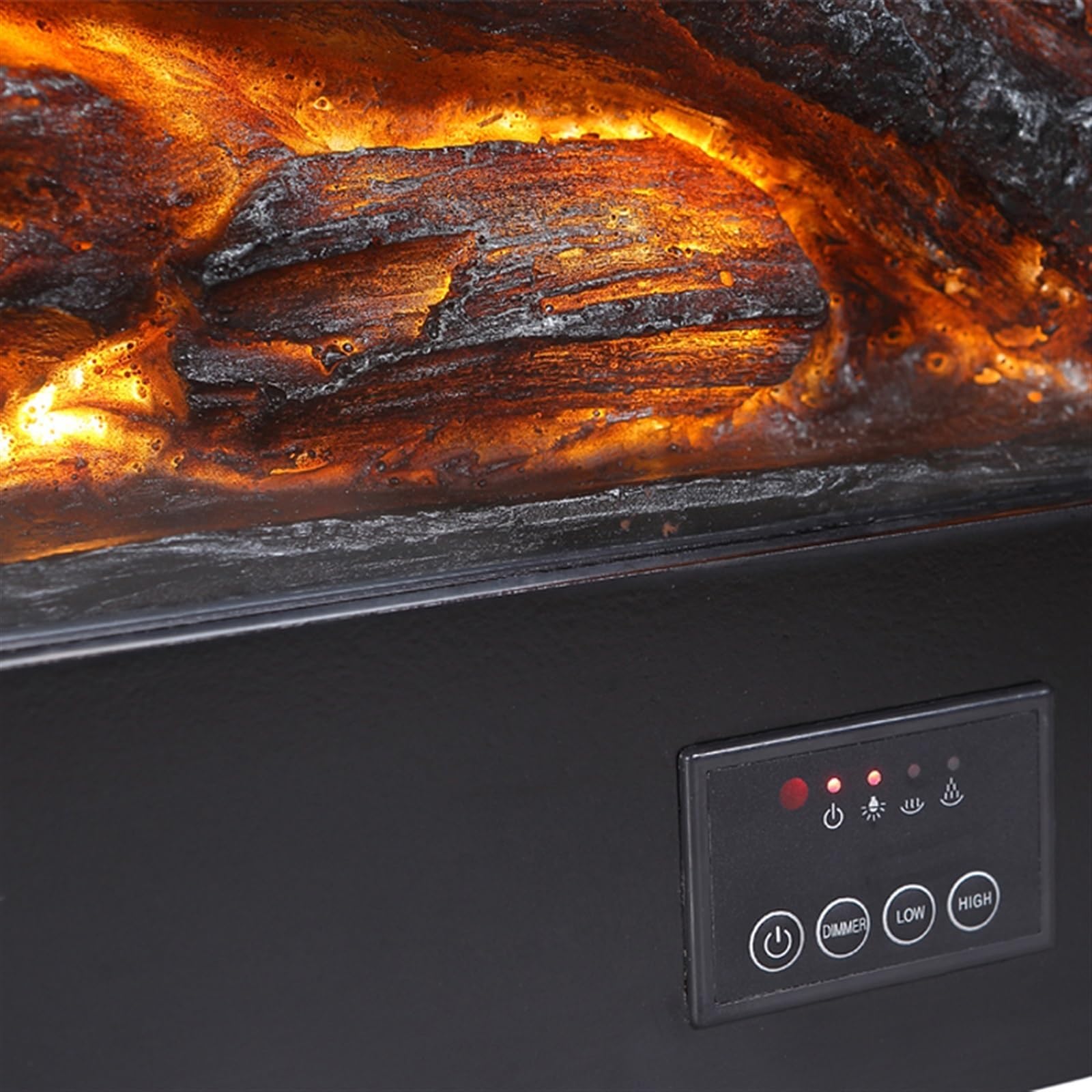 cheminée électrique de Salon Cheminée électrique Maison Style européen Salon Bois de Chauffage Simulation électronique Flamme(1000x170x500mm)