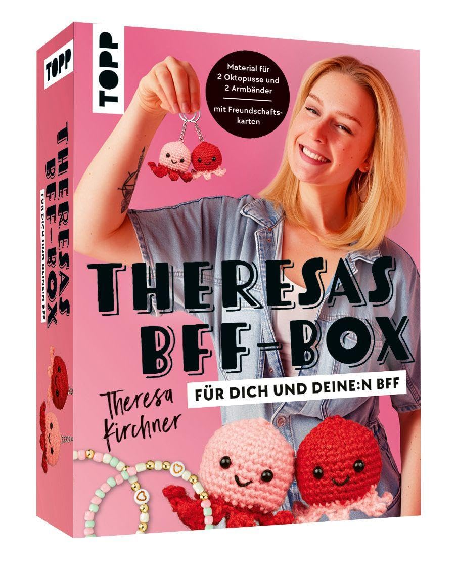 TOPP Theresa’s BFF-Häkel-Box Das kreative Set für Freundschaften