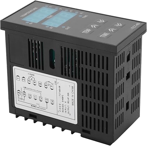 Vista 3 de Controlador de temperatura digital, controlador de temperatura PID para prensa de calor