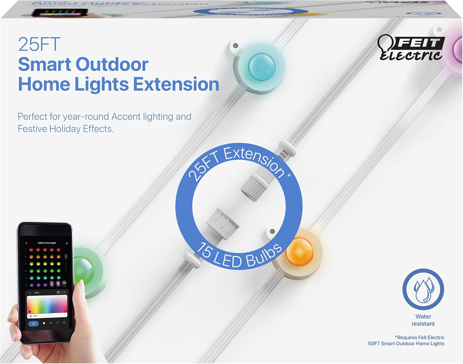 Feit Electric 25FT Extension Only,...