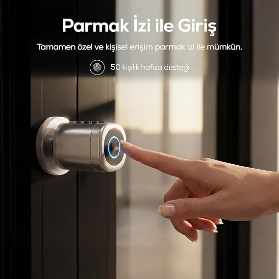 Xenon Smart Anahtarsız Akıllı Elektronik Silindir Kapı Kilidi ve Zigbee 3.0 & Wi-Fi & BLE Akıllı Ev Ağ Geçidi Kablosuz Bluetooth Mobil App Kontrollü Gateway Hub 2'li Set