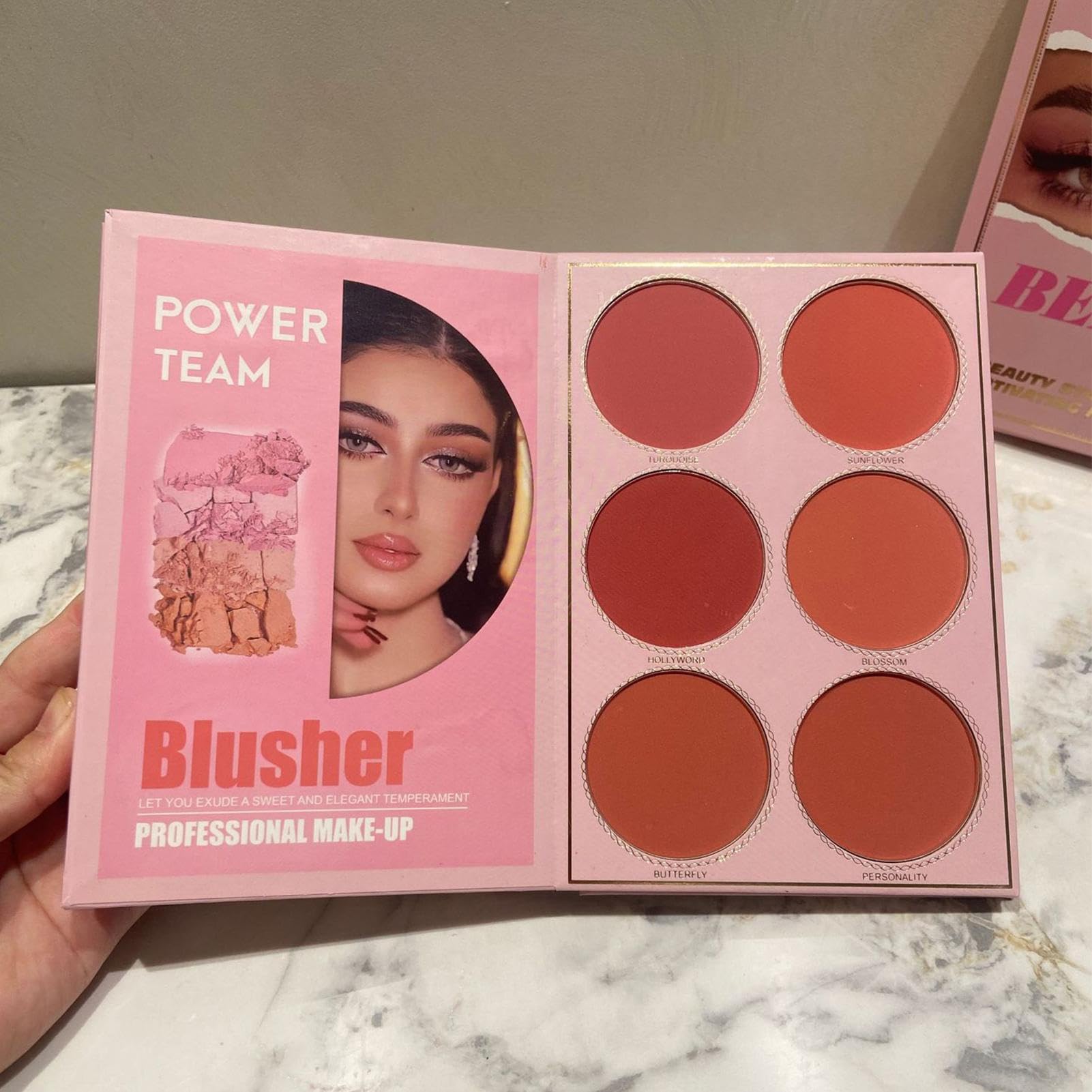 Di Ombretti Trucco 55 Colori Pigmentati Intensi Con Glitter | Palette Trucco Viso E Occhi Colorata Con Blush Per Donne Adolescenti Compleanno Natale Festa Matrimonio Appuntamenti Lavoro