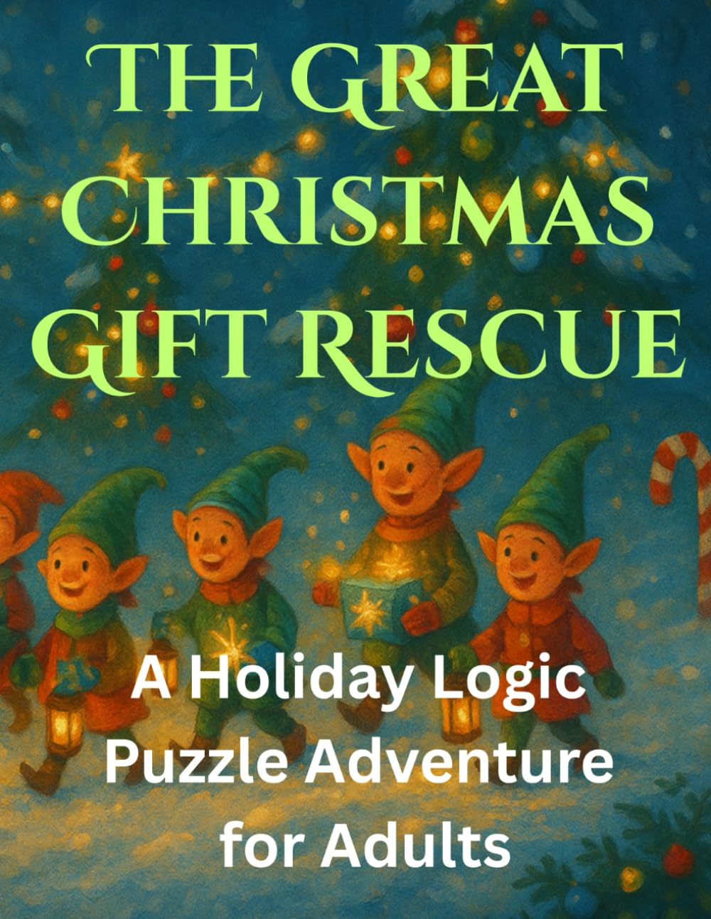 The Great Christmas Gift Rescue: A Holiday Logic Puzzle Adventure for Adults (Seasonal Celebrations Puzzle Series)