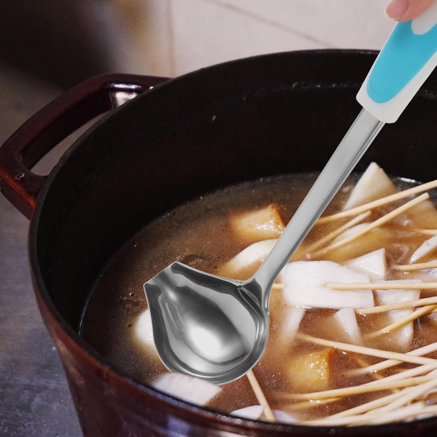 Precision Drawing Spoon Stainless Steel Duckbill Serving Tool