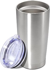 20oz Tumbler Insulated Tumblers Vacuum Coffee Mug with Lid SS 1Pack