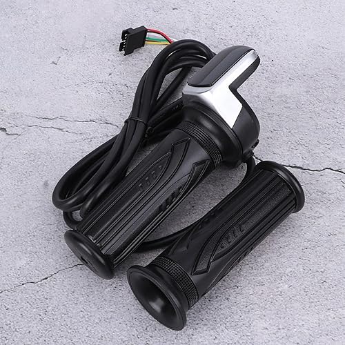 Miniatura 4 de Empuñadura eléctrica del acelerador con pantalla LCD, agarre del acelerador de gobierno, agarre del acelerador de 6 núcleos, un par de empuñadura de