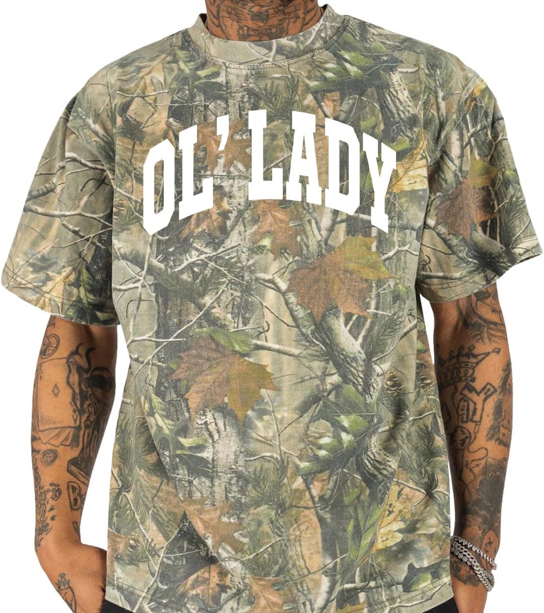 Ol' Lady Collegiate Tree Camo T-Shirt
