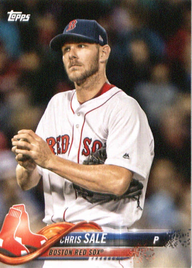 2018 Topps Team Sets Boston Red Sox #RS-12 Chris Sale Red Sox