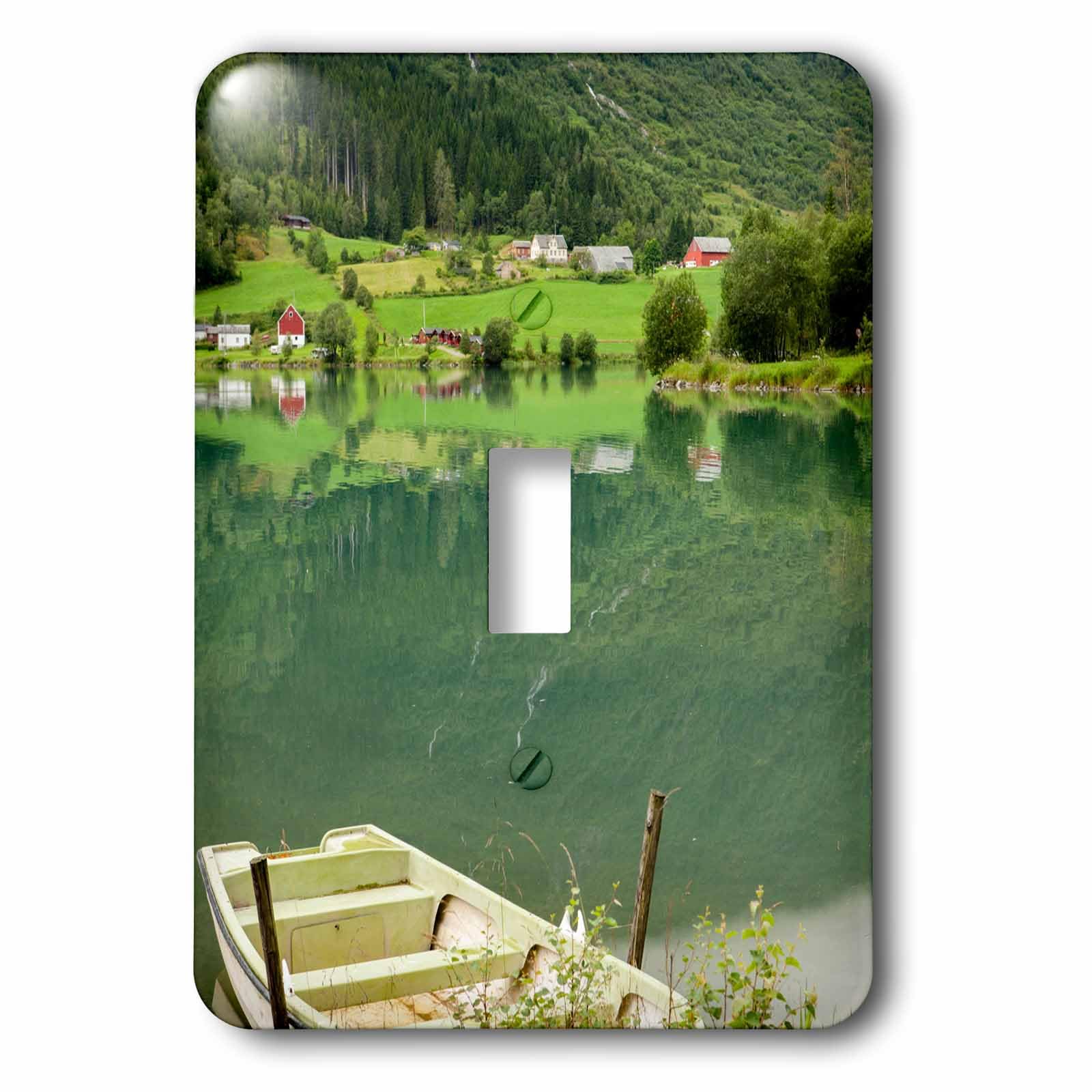 Interrupteur à baïonnette Olden Norway 3dRose pour une déco scandinave