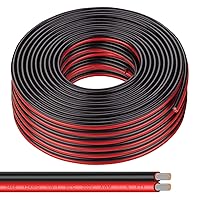 Vista 11 de Cable de cobre estañado de 10 pies de calibre 10, 2 conductores, cable paralelo aislado para panel solar, audio de automóvil, automóvil, cable 10